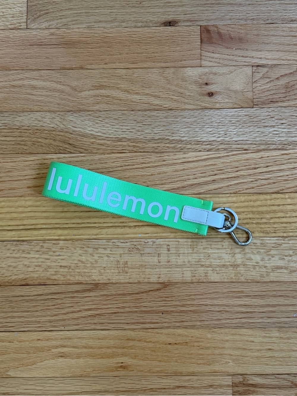Lululemon Never Lost Keychain